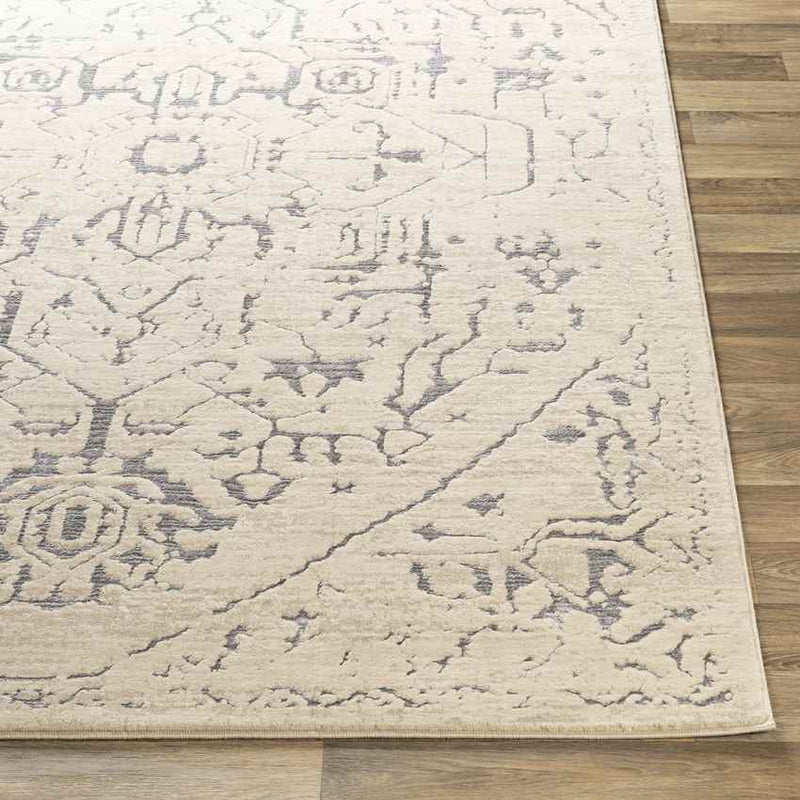 Foxwolde Traditional Taupe Area Rug