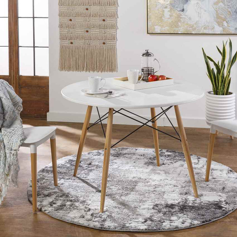 Ciel Modern Medium Gray Area Rug