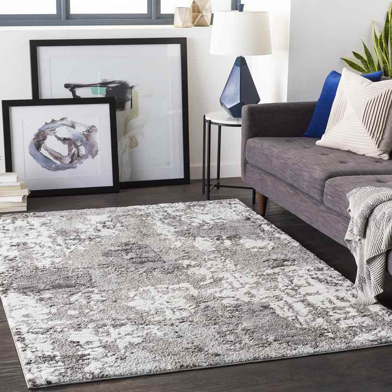 Ciel Modern Medium Gray Area Rug