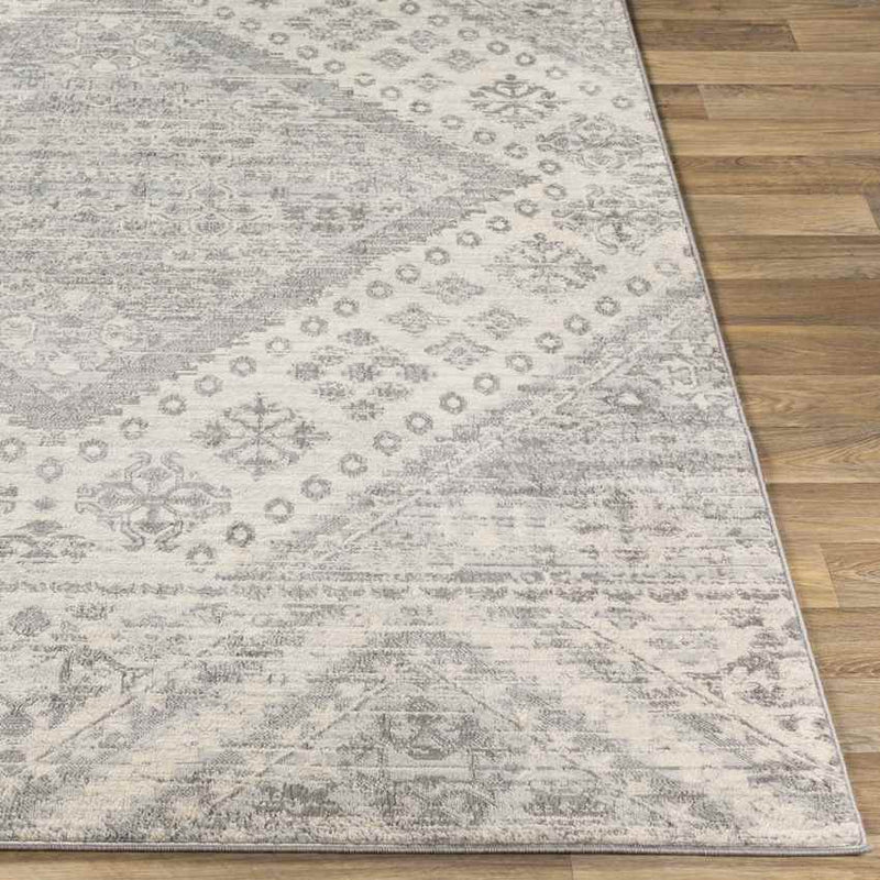 Lheebroek Global Medium Gray Area Rug