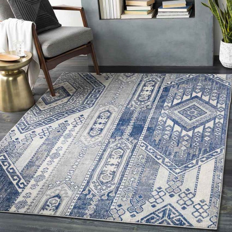 Lhee Global Navy Area Rug