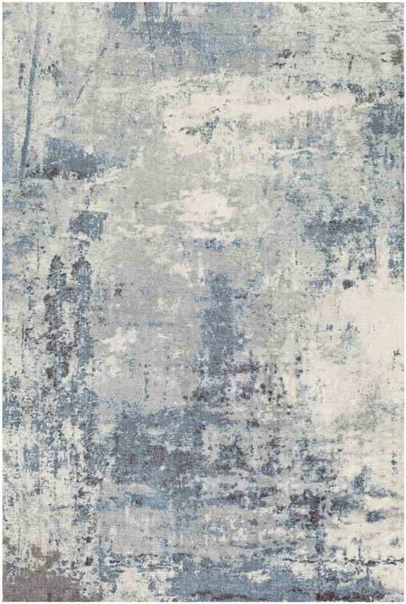 Narbonne Modern Bright Blue Area Rug