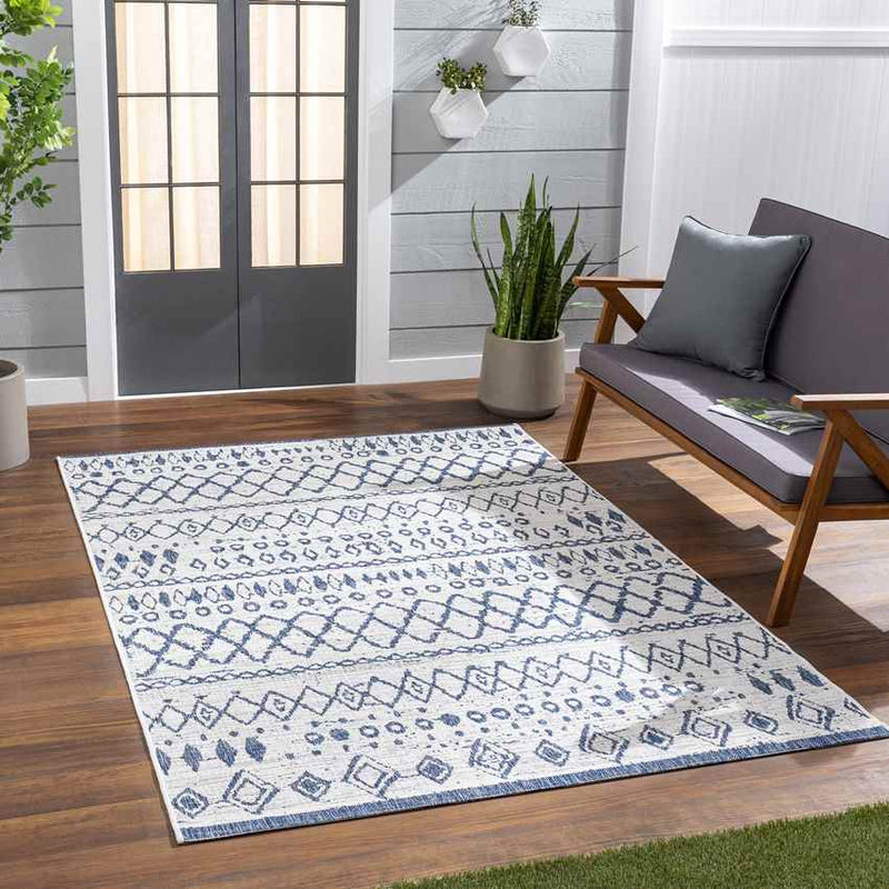 Meppen Global Denim Area Rug