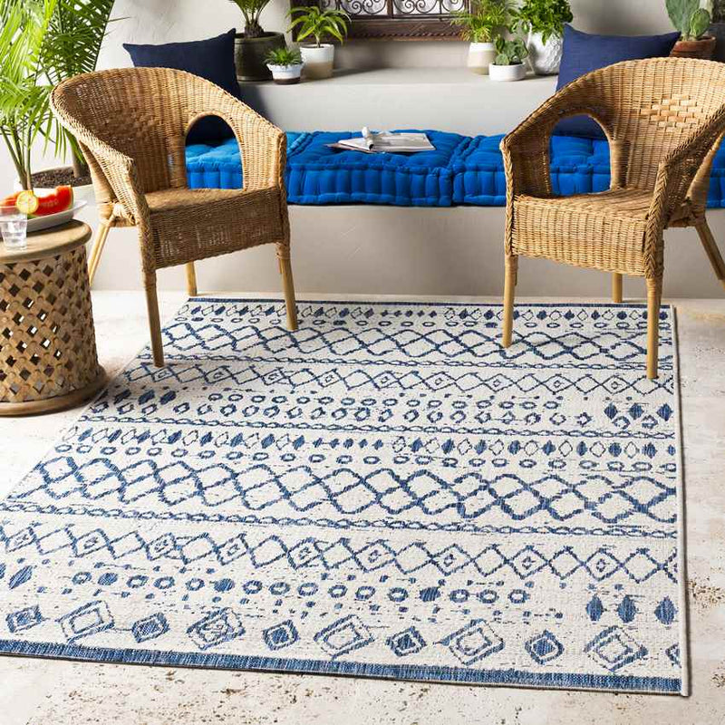 Meppen Global Denim Area Rug