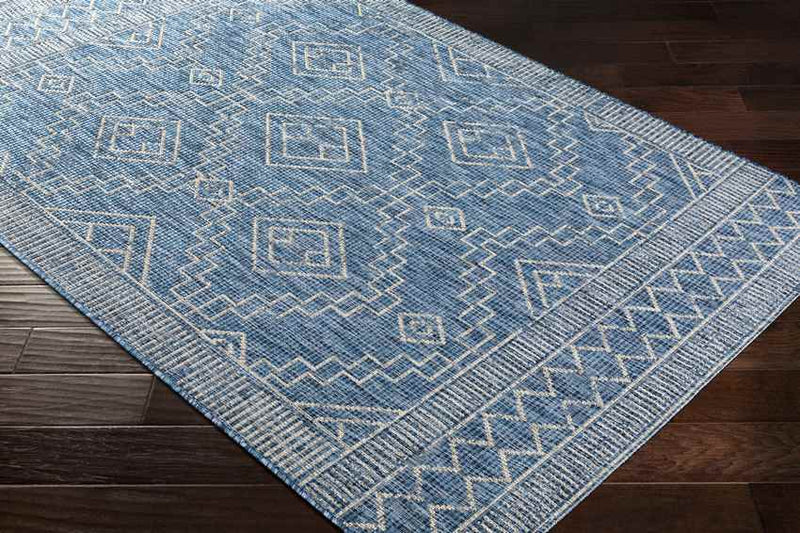 Midlaren Global Denim Area Rug