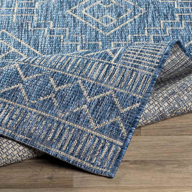 Midlaren Global Denim Area Rug