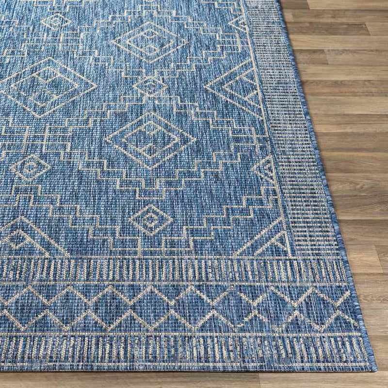 Midlaren Global Denim Area Rug