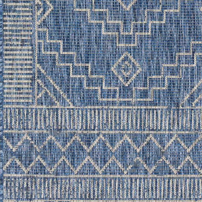 Midlaren Global Denim Area Rug