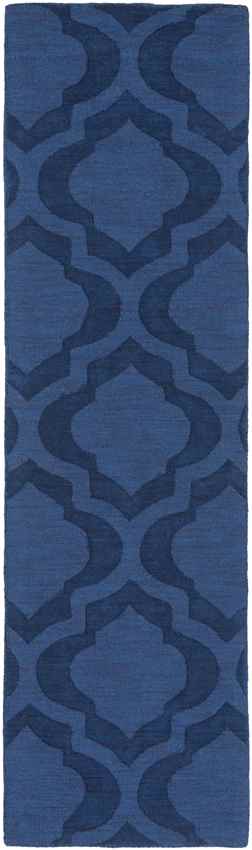 Bergerac Modern Dark Blue Area Rug