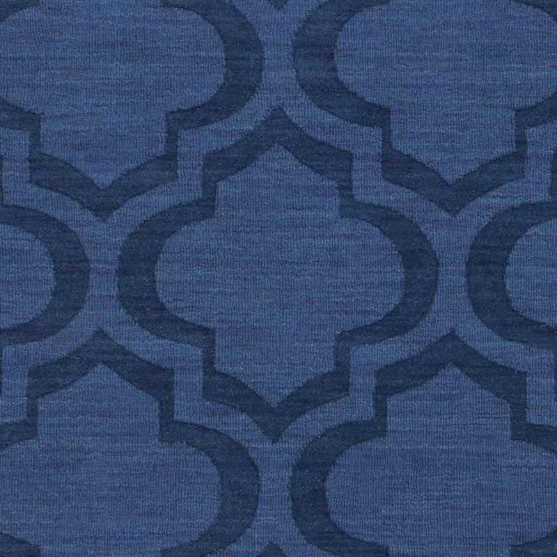 Bergerac Modern Dark Blue Area Rug