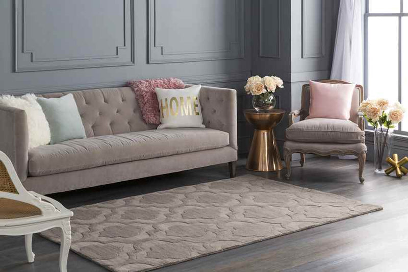 Bergerac Modern Taupe Area Rug