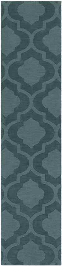 Bergerac Modern Teal Area Rug