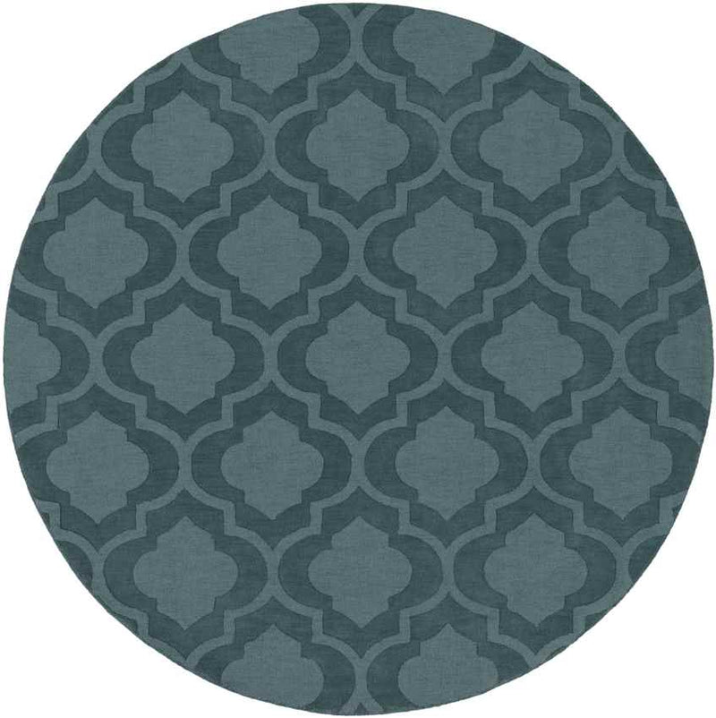 Bergerac Modern Teal Area Rug