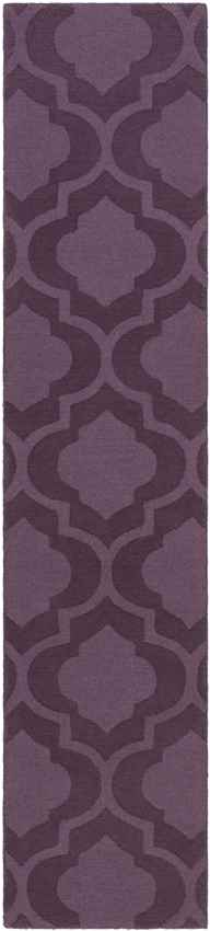 Bergerac Modern Eggplant Area Rug