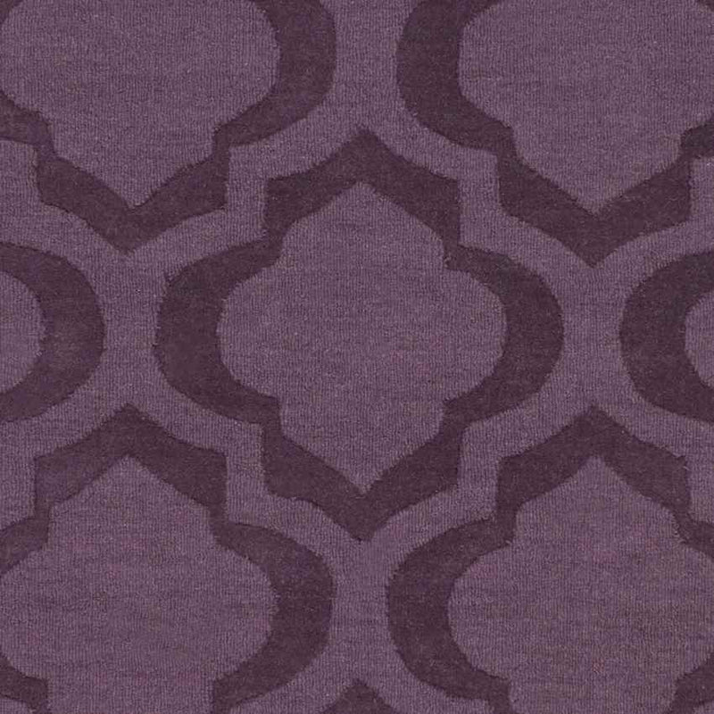 Bergerac Modern Eggplant Area Rug