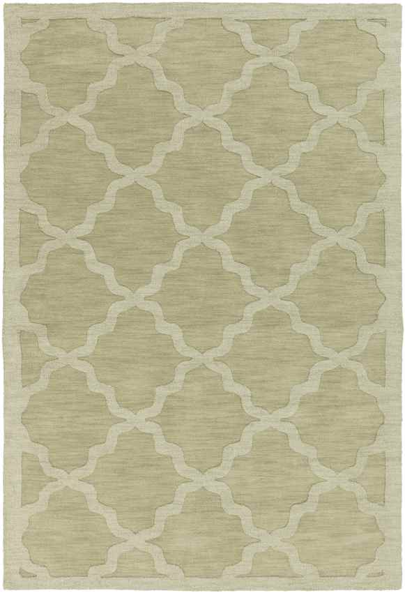 Ermont Modern Grass Green Area Rug