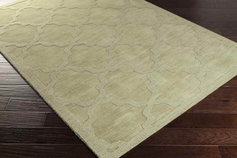 Ermont Modern Grass Green Area Rug