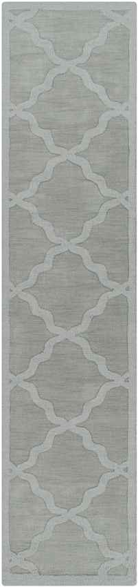 Ermont Modern Ice Blue Area Rug