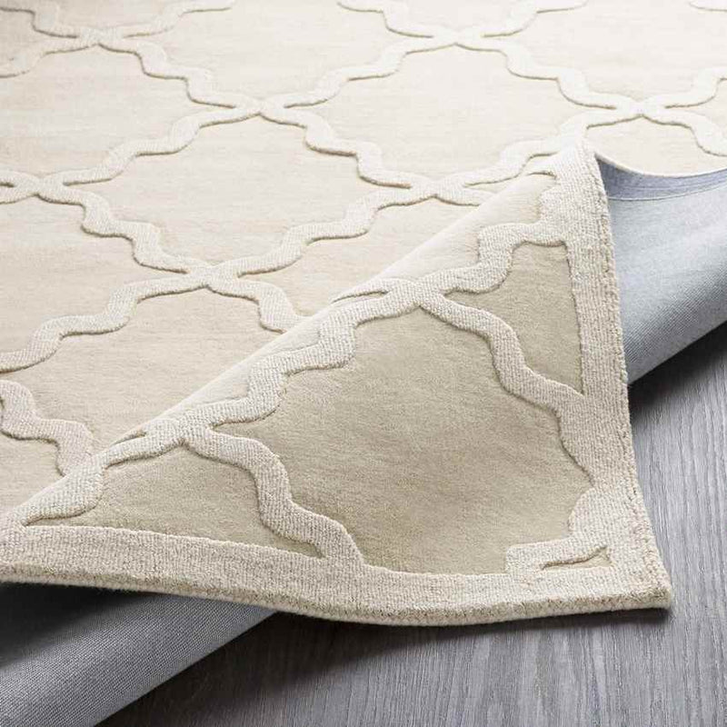 Ermont Modern Cream Area Rug