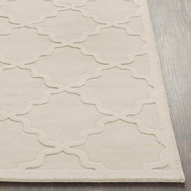 Ermont Modern Cream Area Rug