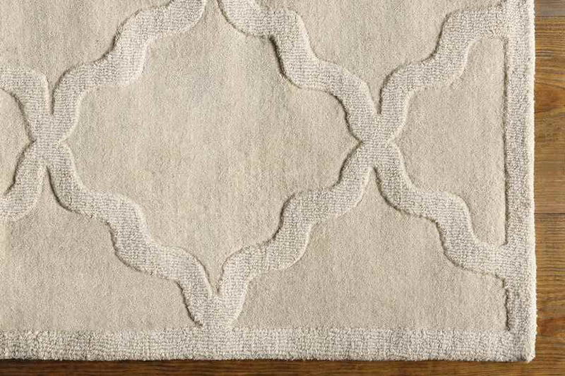 Ermont Modern Cream Area Rug