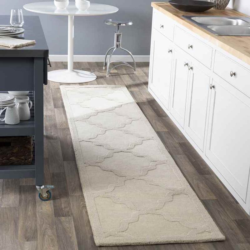 Ermont Modern Cream Area Rug