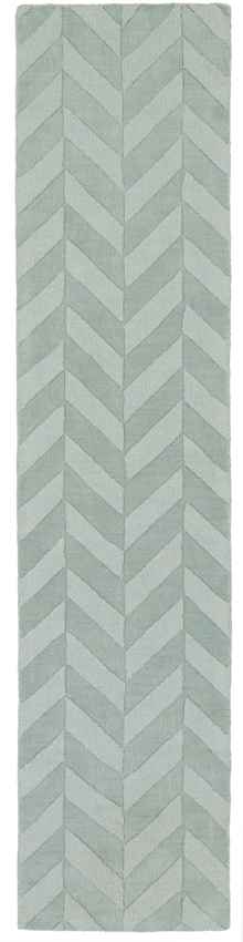 Menton Modern Ice Blue Area Rug