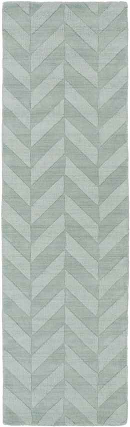 Menton Modern Ice Blue Area Rug