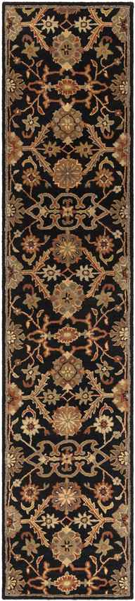 Nijstad Traditional Black Area Rug