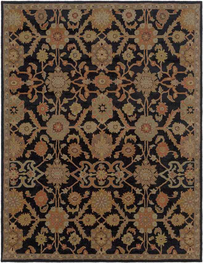 Nijstad Traditional Black Area Rug