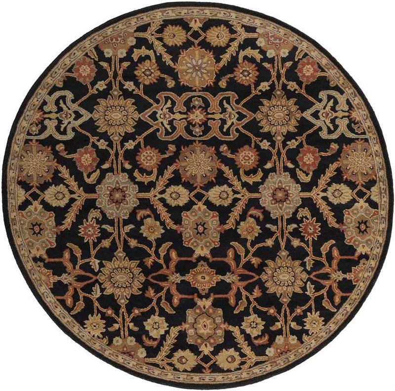 Nijstad Traditional Black Area Rug