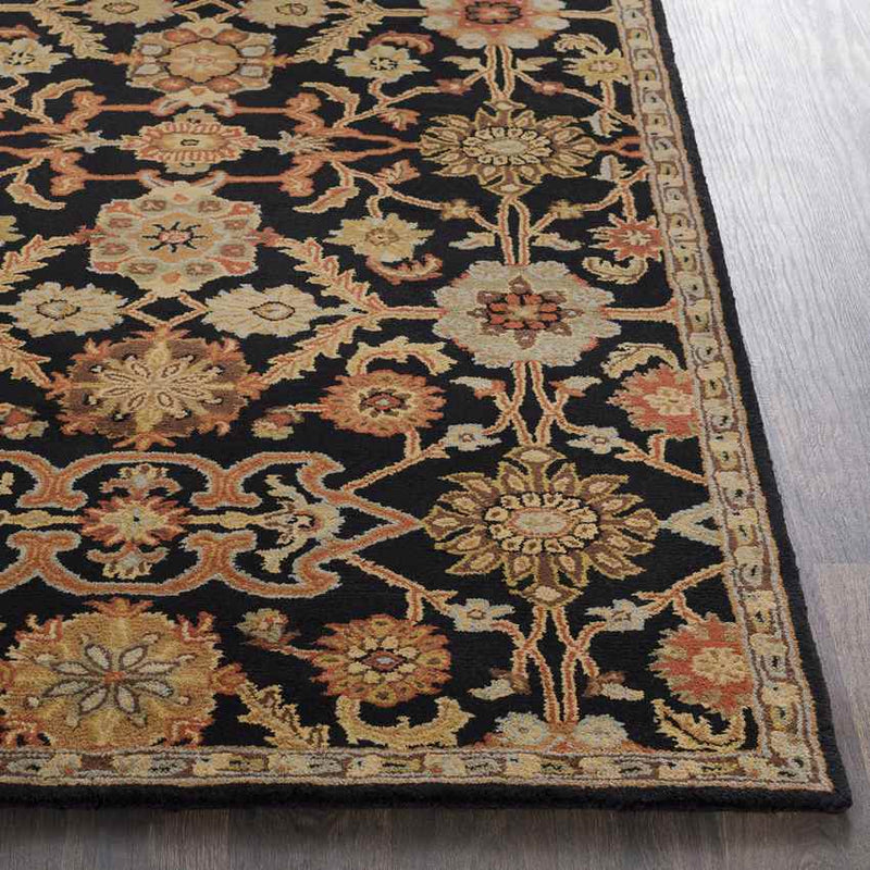 Nijstad Traditional Black Area Rug