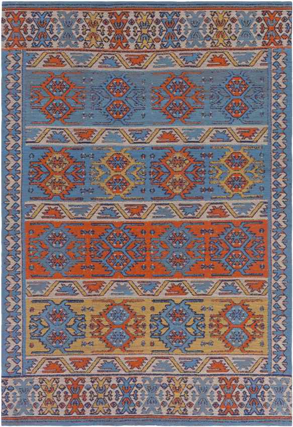 Nuil Global Bright Orange Area Rug