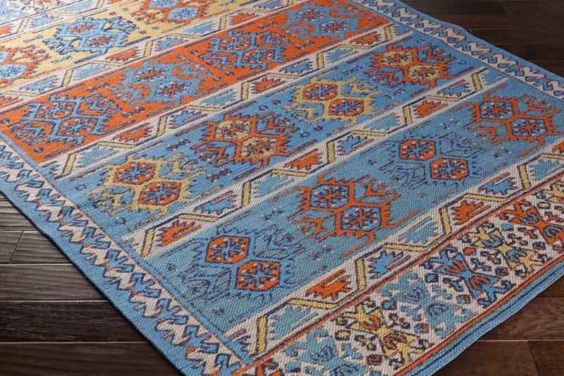 Nuil Global Bright Orange Area Rug