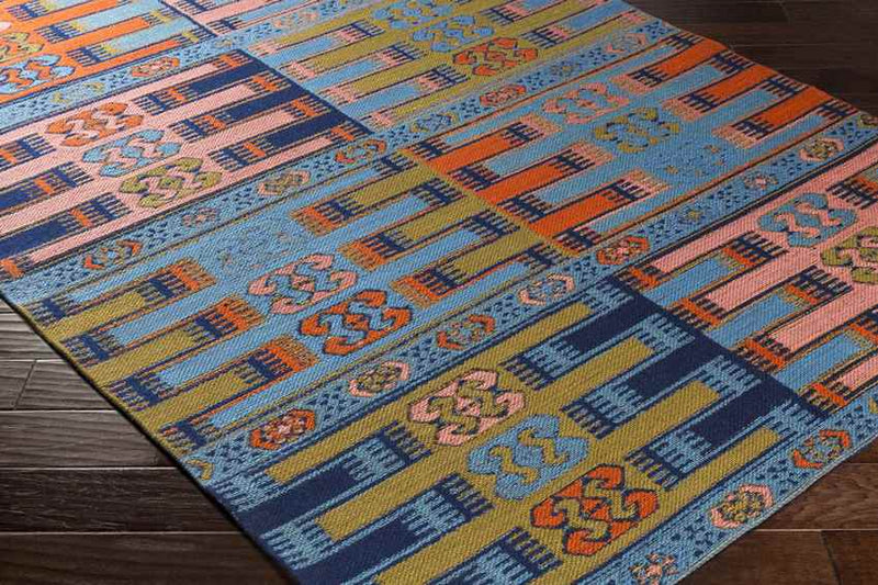 Odoorn Global Sky Blue Area Rug