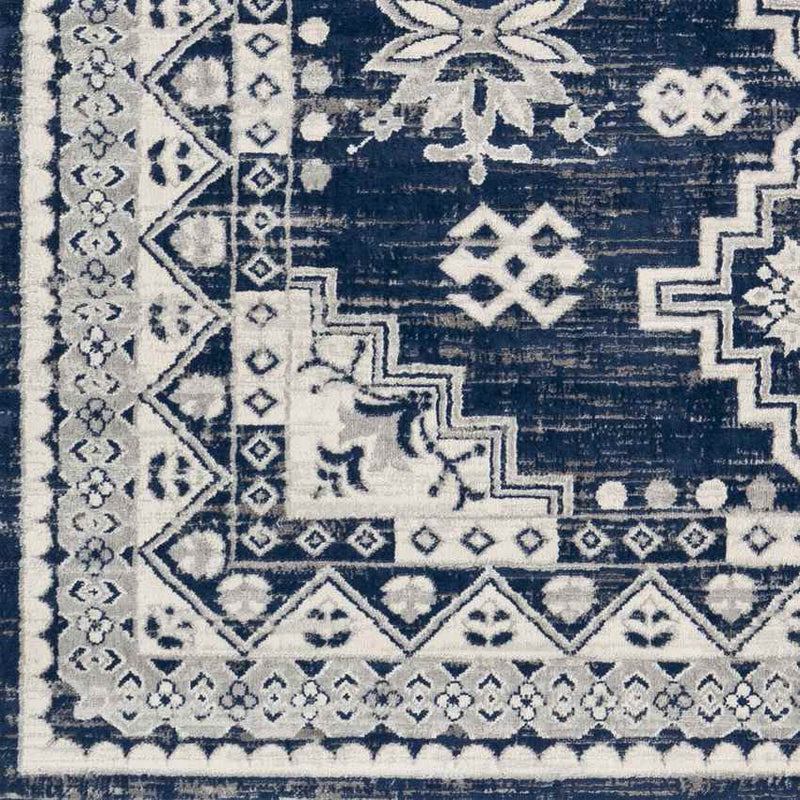 Pikveld Traditional Light Gray Area Rug