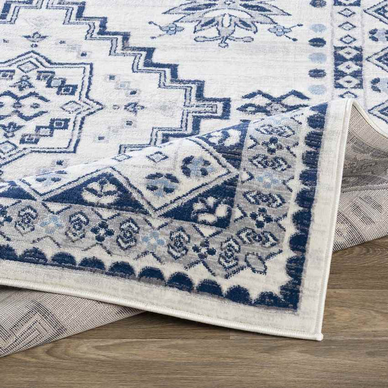 Pikveld Traditional White Area Rug