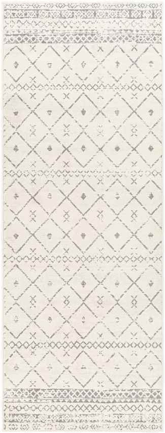 Rolde Global White Area Rug