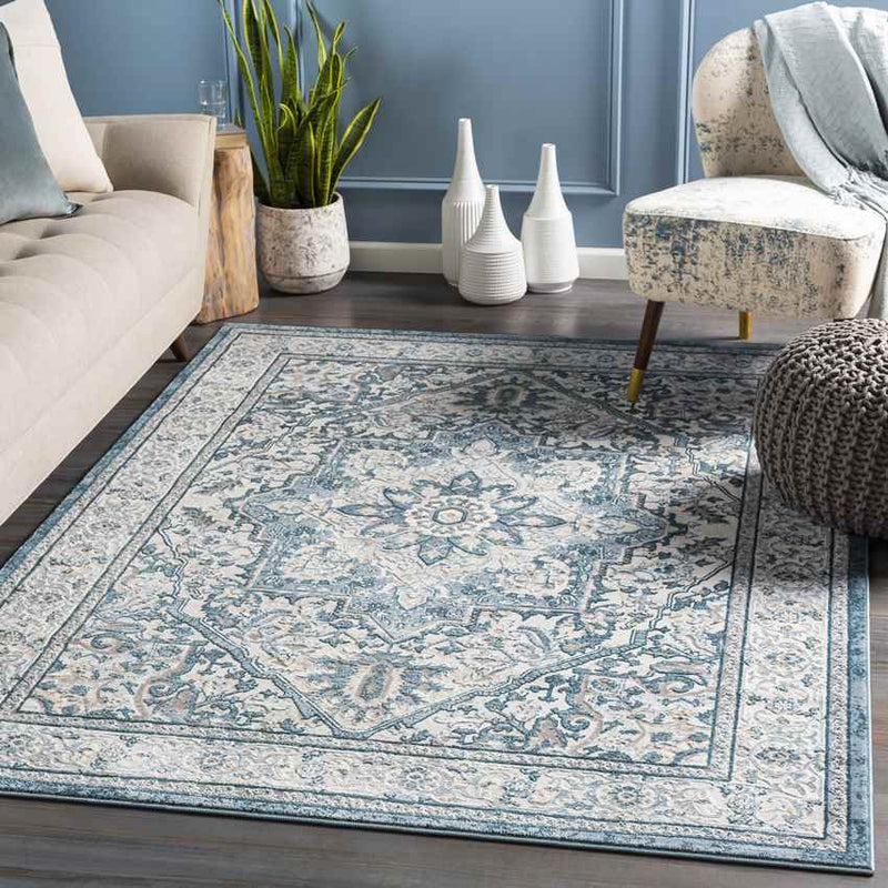 Siberie Traditional Sage Area Rug