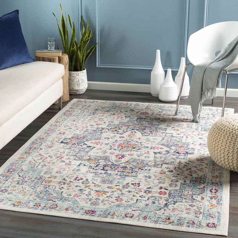 Smilde Traditional Medium Gray Area Rug