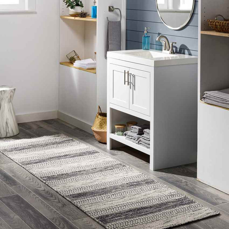 Marvelle Global Medium Gray Area Rug