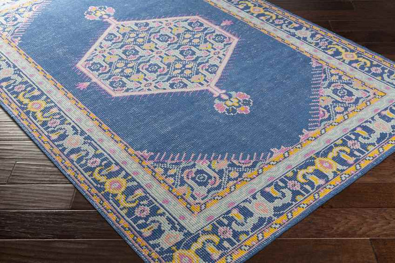 Lieving Traditional Navy Area Rug