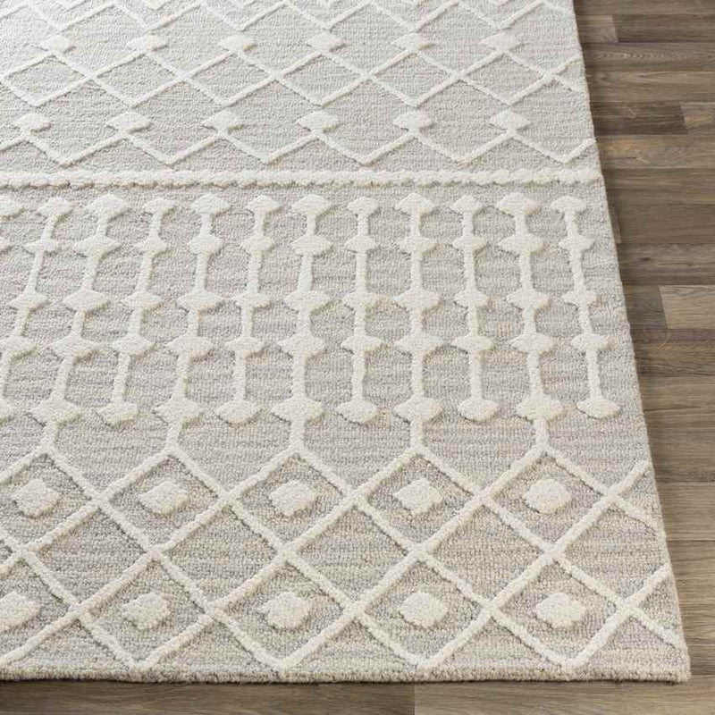 Newlyn Global Light Gray Area Rug