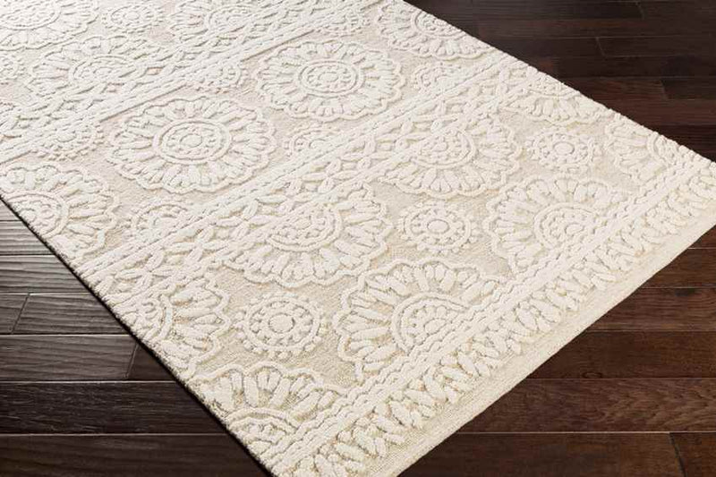 Newmarket Traditional Khaki Area Rug