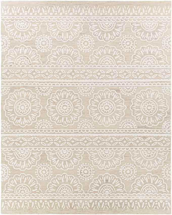 Newmarket Traditional Khaki Area Rug