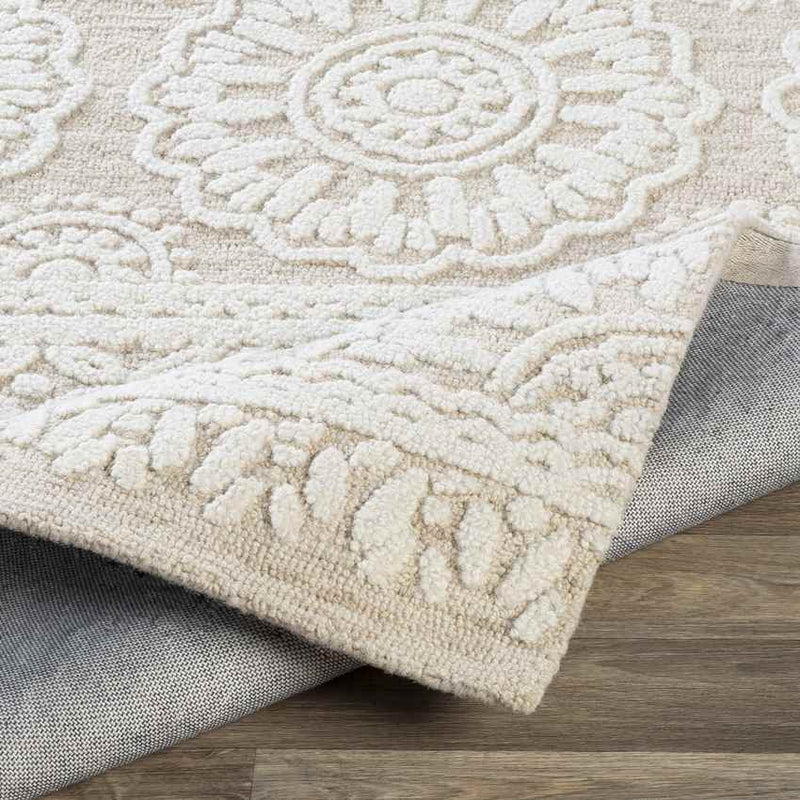 Newmarket Traditional Khaki Area Rug