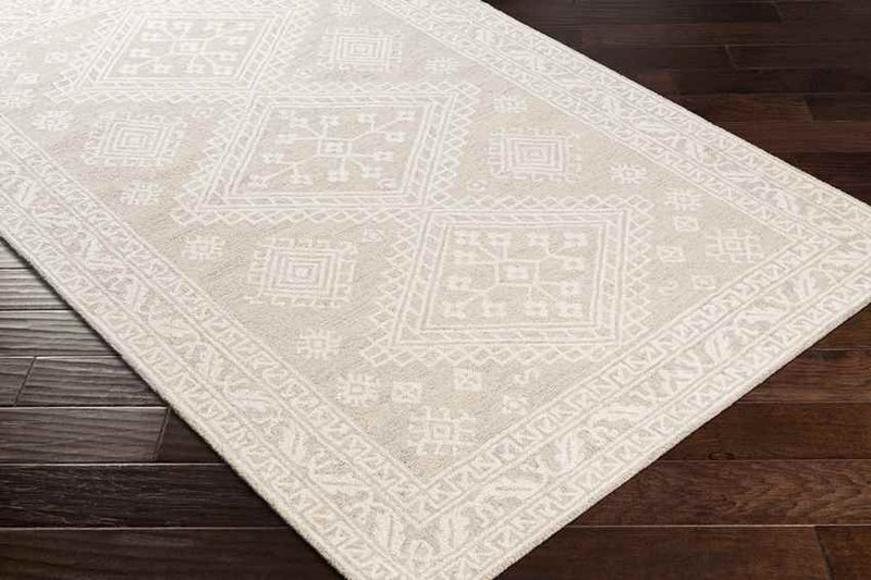 Ubbena Traditional Taupe Area Rug