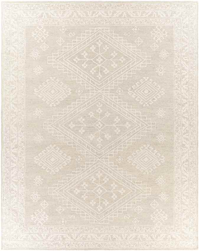 Ubbena Traditional Taupe Area Rug