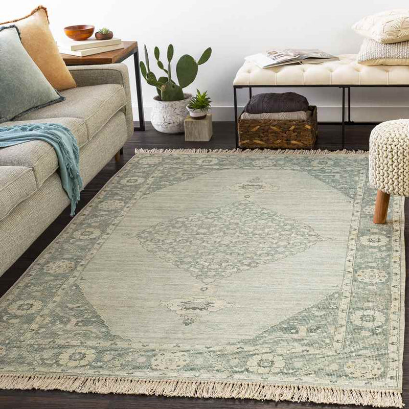 Witten Traditional Sage Area Rug