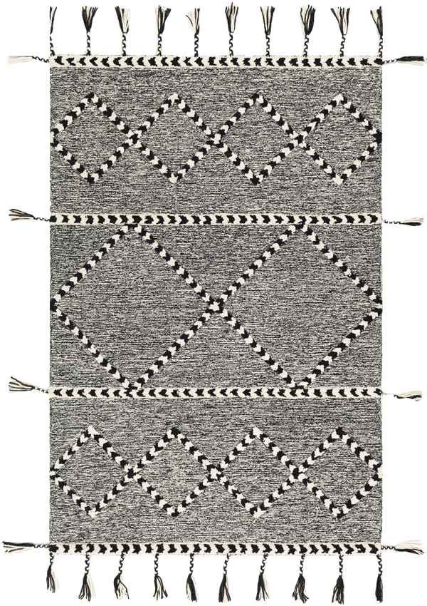 Liskeard Global Black Area Rug